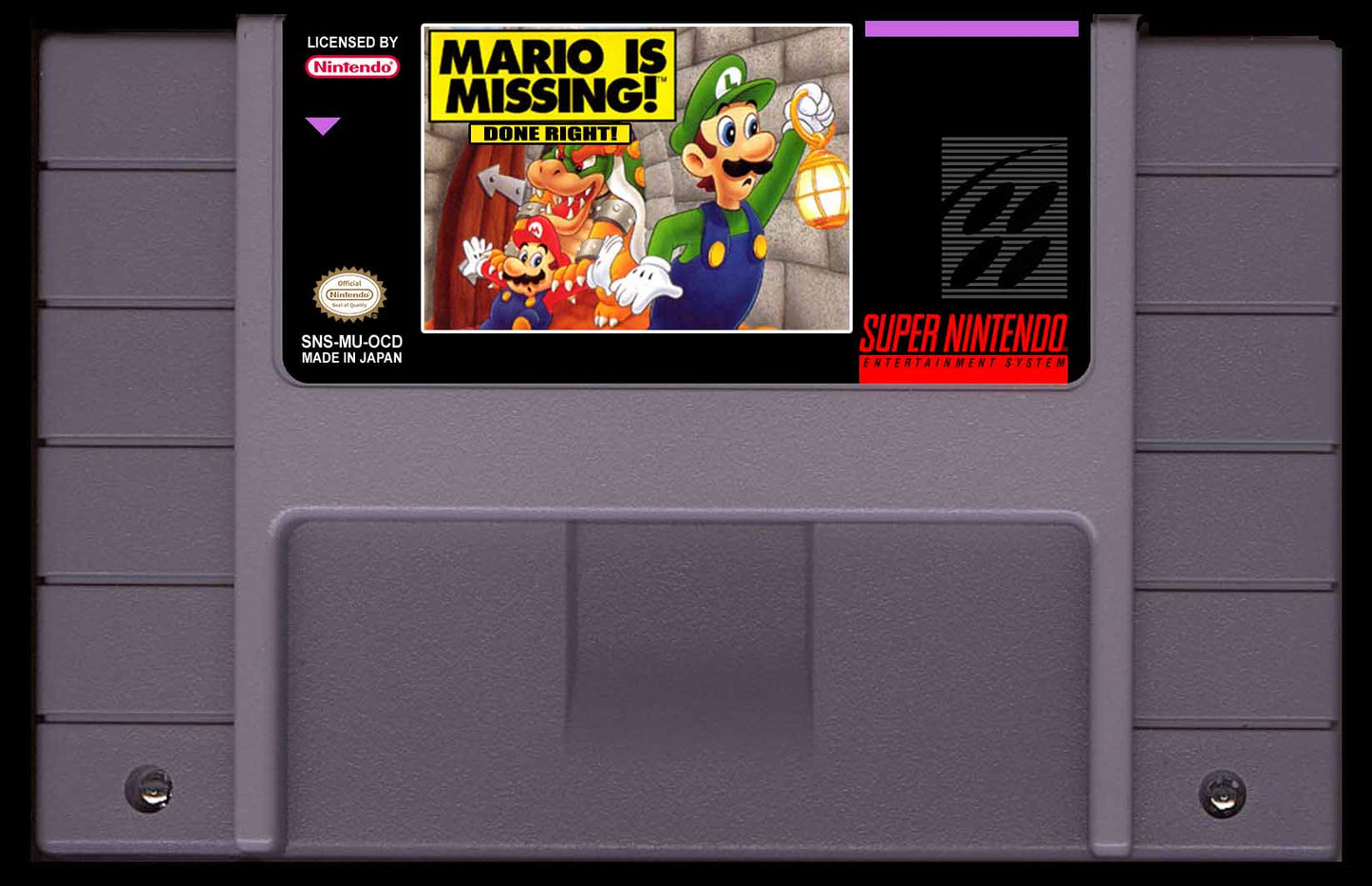 Mario is Missing Done Right Hack Cart