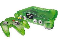 Funtastic Jungle Green Nintendo 64 System New