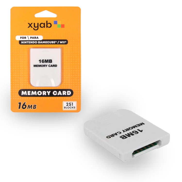 XYAB Wii/Gamecube 16MB Memory Card