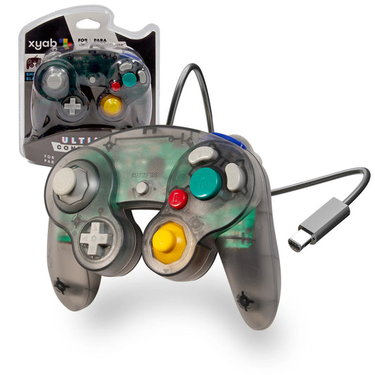 XYAB Gamecube Wired Controller-Smoke Black