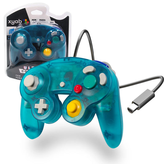 XYAB Gamecube Wired Controller-Ice Blue