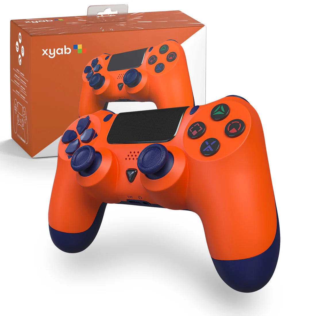 XYAB PS4 Wireless Controller Orange