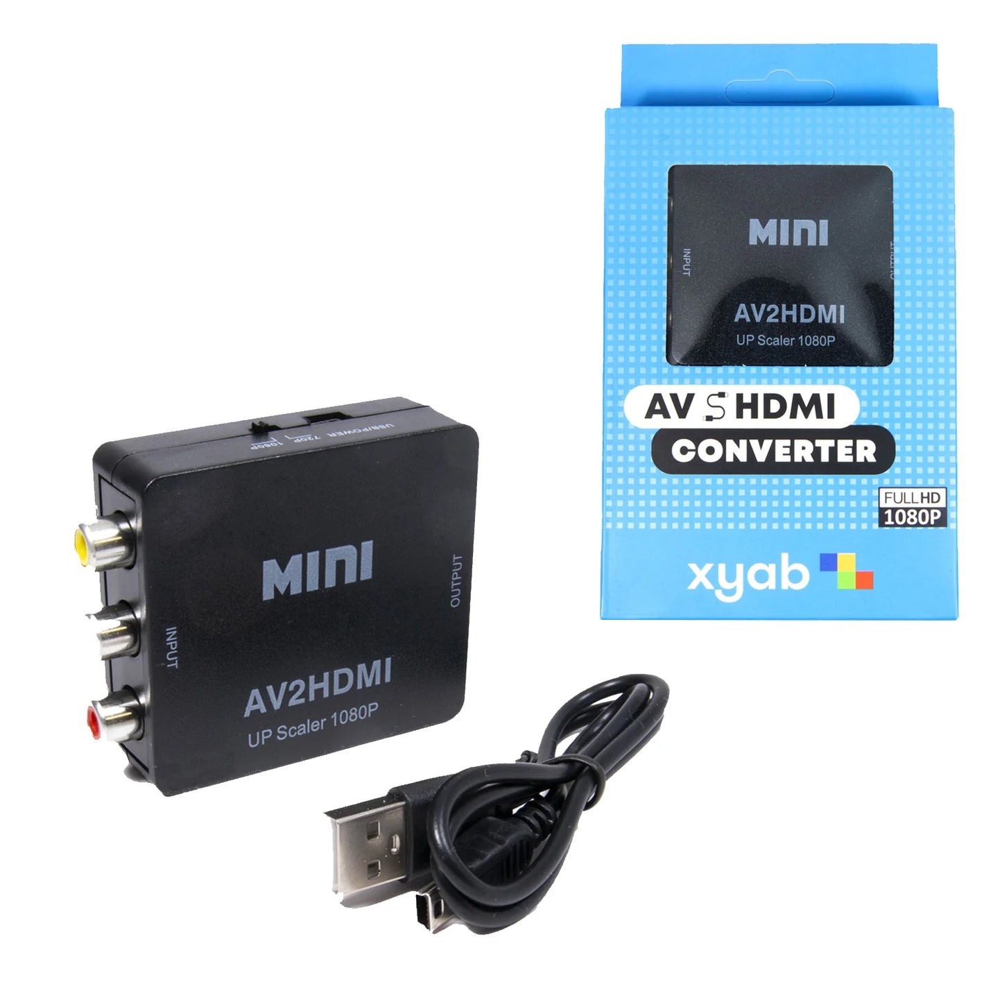 XYAB AV to HDMI Converter