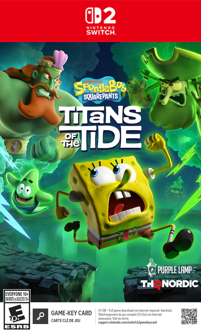 Spongebob Squarepants Titans of the Tide