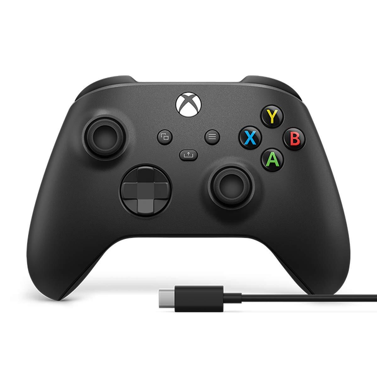 Black Xbox Series Controller W/USB-C Cable