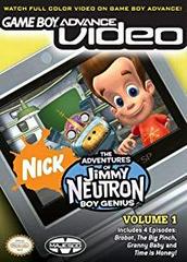 GBA Video Jimmy Neutron Volume 1 New
