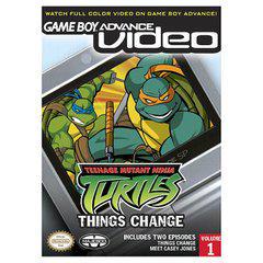 GBA Video Teenage Mutant Ninja Turtles Volume 1 New