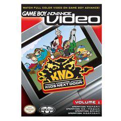 GBA Video Codename Kids Next Door Volume 1 New
