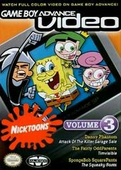 GBA Video Nicktoons Collection Volume 3 New