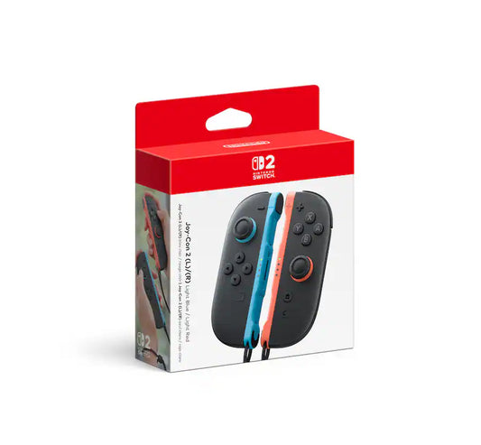 Joy Con 2 Light Blue & Light Red