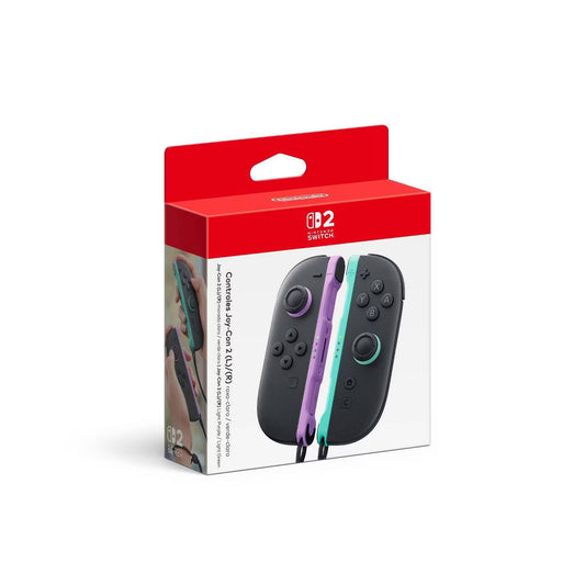 Joy Con 2 Light Purple & Light Green