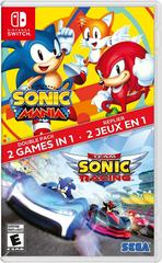 Sonic Mania + Team Sonic Racing Double Pack New