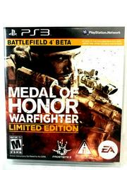 Medal of Honor Warfighter Limited Edition New