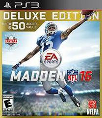 Madden NFL 16 Deluxe Edition New