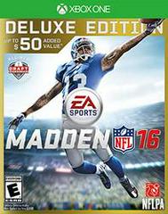 Madden NFL 16 Deluxe Edition New