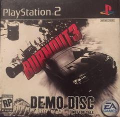 Burnout 3 Demo Disc New