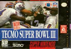 Tecmo Super Bowl III New