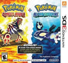 Pokemon Omega Ruby & Alpha Sapphire Dual Pack New