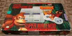 Super Nintendo Donkey Kong System New