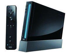 Black Nintendo Wii System New