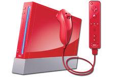 Red Nintendo Wii System New