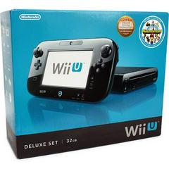 Wii U Console Deluxe Black 32GB New