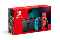 *Nintendo Switch with Red and Blue Joy-Con [Version 2] New