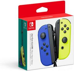 Joy-Con Blue & Neon Yellow New