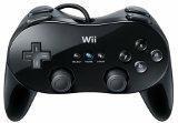 Black Wii Classic Controller Pro New