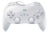 White Wii Classic Controller Pro New