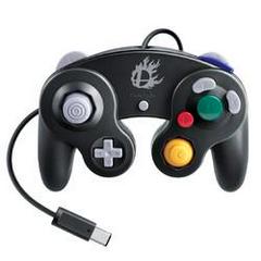 Black Super Smash Bros Gamecube Controller New