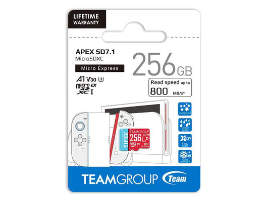 256GB MicroSD Express Card For Switch 2
