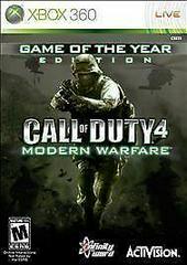 Call of Duty 4 Modern Warfare Game of the Year Edition New