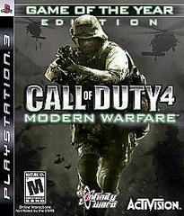 Call of Duty 4 Modern Warfare Game of the Year Edition New