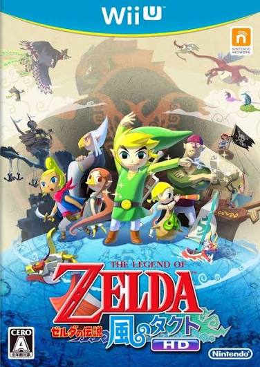 Zelda Wind Waker HD Japanese Import