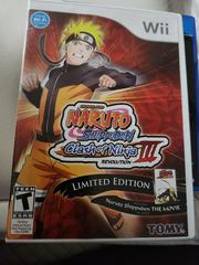 Naruto Shippuden Clash of Ninja Revolution 3 [Limited Edition] New