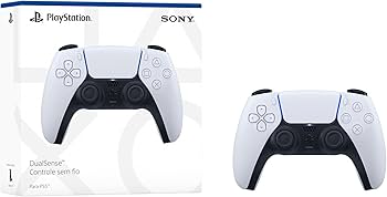 White PS5 Dualsense Controller