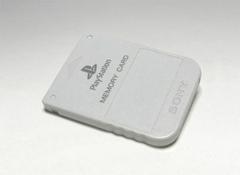 PS1 Memory Card [White] New