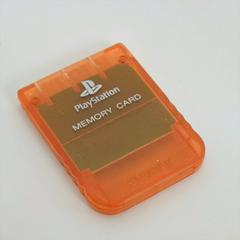 PS1 Memory Card [Candy Orange] New