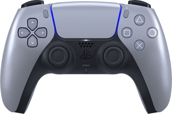 Sterling Silver PS5 Dualsense Controller