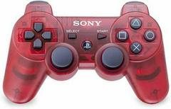 Dualshock 3 Controller Clear Red New