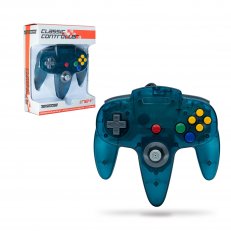 N64 Wired Controller AM-Clear Teal