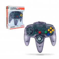 N64 Wired Controller AM-Clear Purple