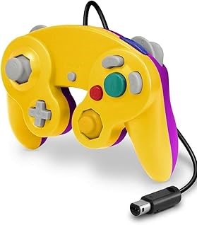 Gamecube Controller AM-Yellow/Purple