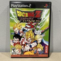 Dragon Ball Z Budokai Tenkaichi 3 with Bonus Disk Playstation 2 New