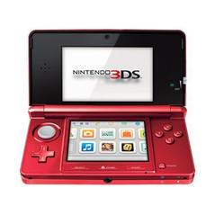 Nintendo 3DS Flame Red New