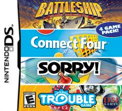 Battleship/Connect 4/Sorry/Trouble - Nintendo DS New