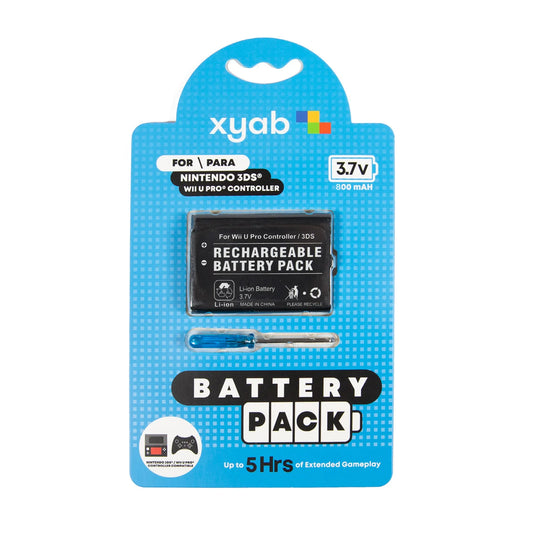 XYAB 3DS/Wii U Pro Controller Battery
