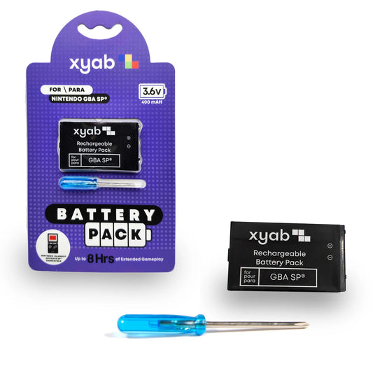 XYAB GBA SP Battery Pack 400mAH