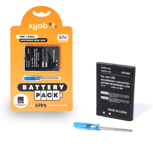 XYAB Nintendo New 3DS Battery Pack